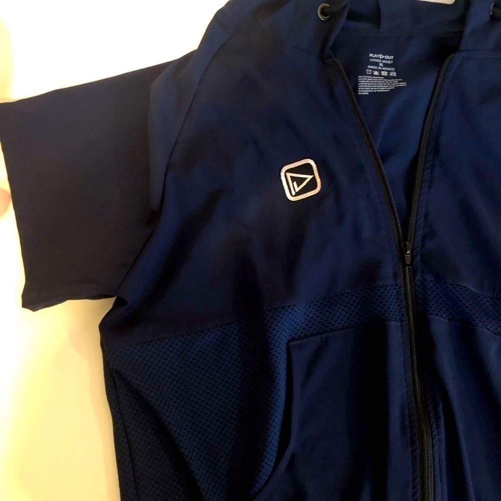 Play out Lonnie Jacket navy blue, short sleeves size XL
